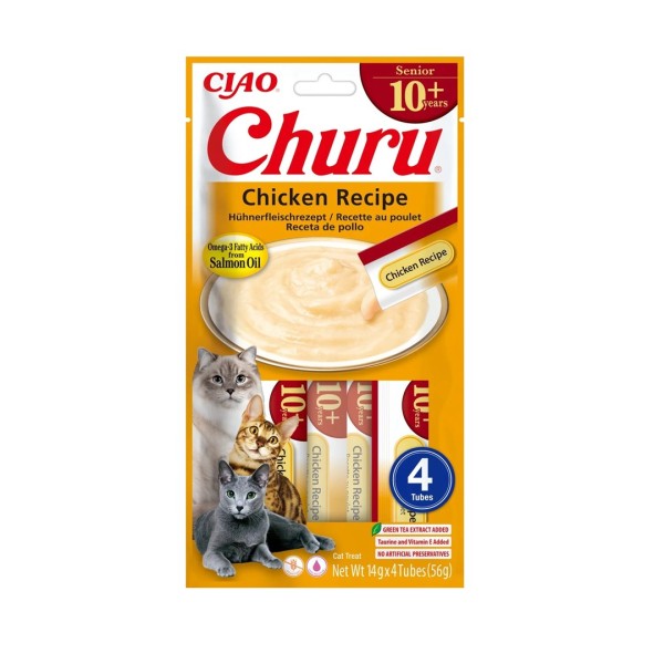 INABA CAT CHURU SENIOR CHICKEN przysmak ...