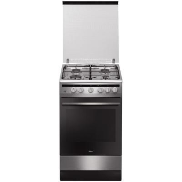 Amica 57GGH5.43HZpMsN(Xx) Freestanding cooker Gas Silver ...