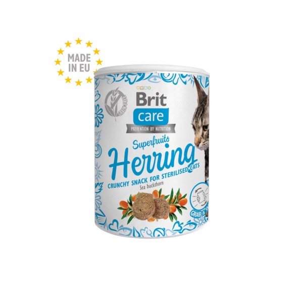 BRIT Care Cat Snack Superfruits Herring ...