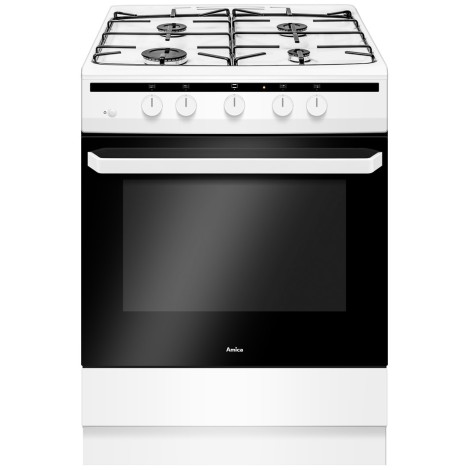 Amica 618GGD4.33HZpFQ(W) Freestanding cooker Gas White A