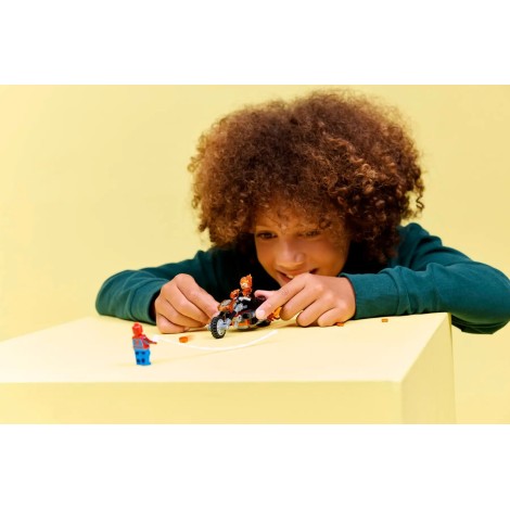 LEGO MARVEL 76335 Spider-Man vs. Ghost Rider Motorcycle