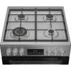 BEKO Cooker | FBMA61330GXDT | Hob type Gas | Oven type Electric | Stainless Steel | Width 60 cm | Grilling | LED | Depth 60 cm | 72 L