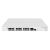 MikroTik | CRS328-24P-4S+RM Gigabit Ethernet POE/POE+ router/switch | Managed L3 | Rackmountable | Gigabit Ethernet (copper) ports quantity 24x 1GbE | SFP+ ports quantity 4x SFP+ | PoE/Poe+ ports quantity 24 | Power supply type Single | 12 month(s)