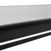 Garden table with glass top NEPTUN 150x90x70