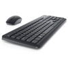 Dell | Keyboard and Mouse | KM3322W | Keyboard and Mouse Set | Wireless | Batteries included | EE | Black | Wireless connection