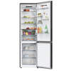 Candy Refrigerator | CNCQ2T620EB | Energy efficiency class E | Free standing | Combi | Height 205 cm | No Frost system | Fridge net capacity 289 L | Freezer net capacity 120 L | Display | 38 dB | Black