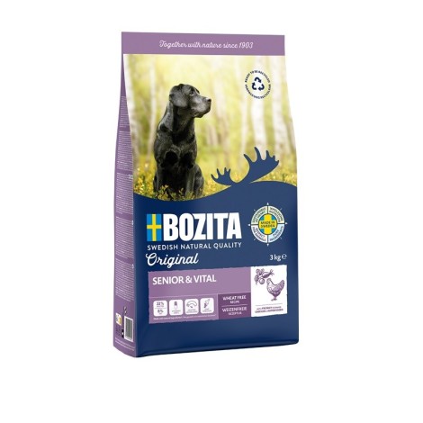 BOZITA Original Senior & Vital Chicken - dry dog food - 3kg