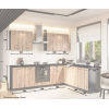 Cosmo Design ANIKA kitchen furniture set, artisan oak/graphite 2.0/2.6