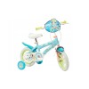 Rower dziecięcy TOIMSA Bluey 12"  Błękitno-limonkowy