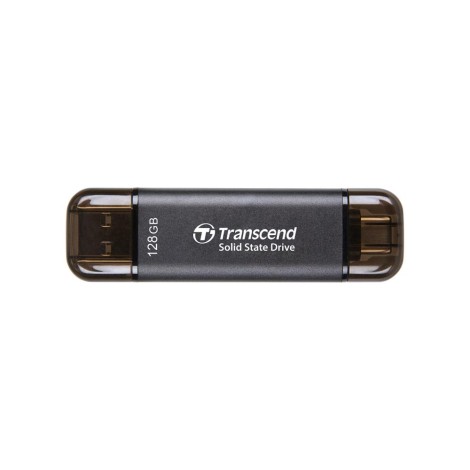 External SSD|TRANSCEND|ESD310C|128GB|USB-C|USB|3D NAND|TS128GESD310C