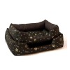 GO GIFT Dog bed L - brown - 65x45x15 cm