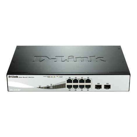 D-Link | DGS-1210 Series Smart Managed Gigabit Switches | DGS-1210-08P | Managed L2 | Desktop/Rackmountable