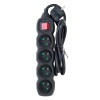 Esperanza ELK212K Power strip 4GN/1,5M Black