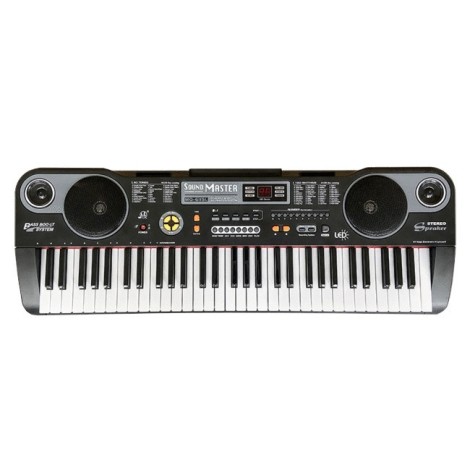MQ 6115L KEYBOARD - Organy z mikrofonem dla dzieci do nauki gry