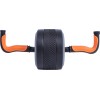 Pure2Improve 2 in 1 Ab Wheel and Kettlebell, Black/Orange