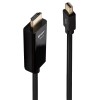 CABLE MINI DP TO HDMI 1M/36926 LINDY