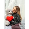 FRANK teddy bear 50 cm grey