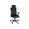 Genesis Ergonomic Chair Astat 700 Base material Aluminum; Castors material: Nylon with CareGlide coating | Black