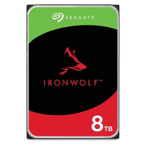 Seagate IronWolf internal hard drive 8 TB 256 MB 3.5" Serial ATA III (ST8000VN004)