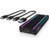 Raidsonic | Icy box | IB-1824ML-C31 Enclosure for 1x NVMe