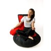 Sako bag pouffe boxing glove black-red XL 100 x 80 cm