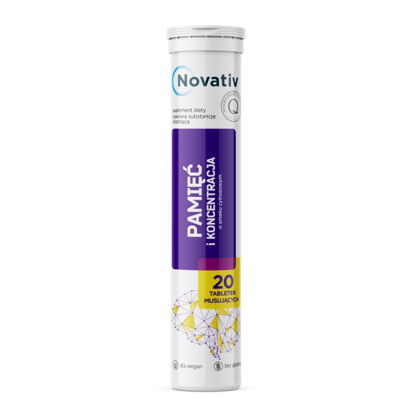 Novativ Memory and Concentration effervescent tablets ...