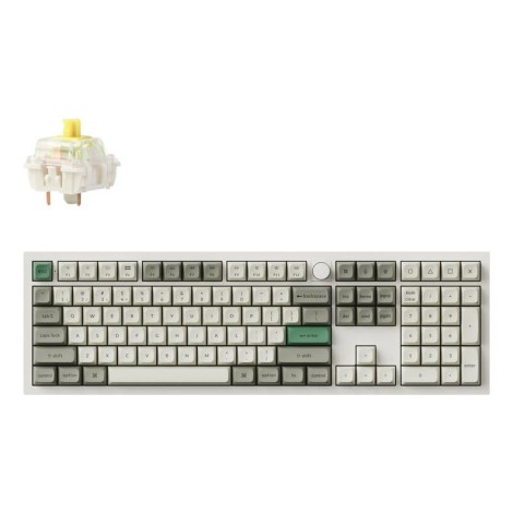 KEYBOARD WRL Q6 MAX RGB/SHELL WHITE Q6M-P4 KEYCHRON