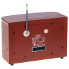 Adler | Retro Radio | AD 1187 | Alarm function | AUX in | Wooden