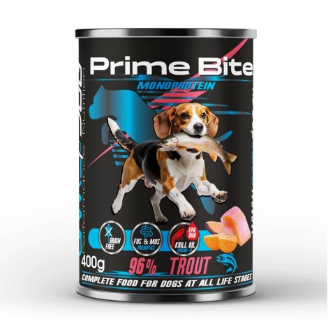 GAME DOG Prime Bite pstrąg, batat monoproteinowa 400g