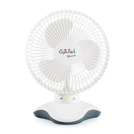 Gallet Fan | GALVEN6 | Table Fan | White | Diameter 15 cm | Number of speeds 3 | Oscillation | 5 W