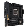 Asus | TUF GAMING B650M-PLUS | Processor family AMD | Processor socket  AM5 | DDR5 DIMM | Memory slots 4 | Supported hard disk drive interfaces 	SATA, M.2 | Number of SATA connectors 4 | Chipset AMD B650 | micro-ATX