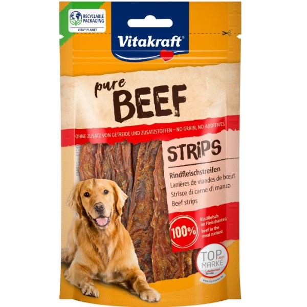 VITAKRAFT Pure Beef Strips - dog ...