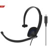 Koss | Headphones | CS195 USB | Wired | On-Ear | Microphone | Black