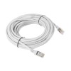 LANBERG PATCHCORD UTP CAT.5E 10M GRAY PCU5-10CC-1000-S