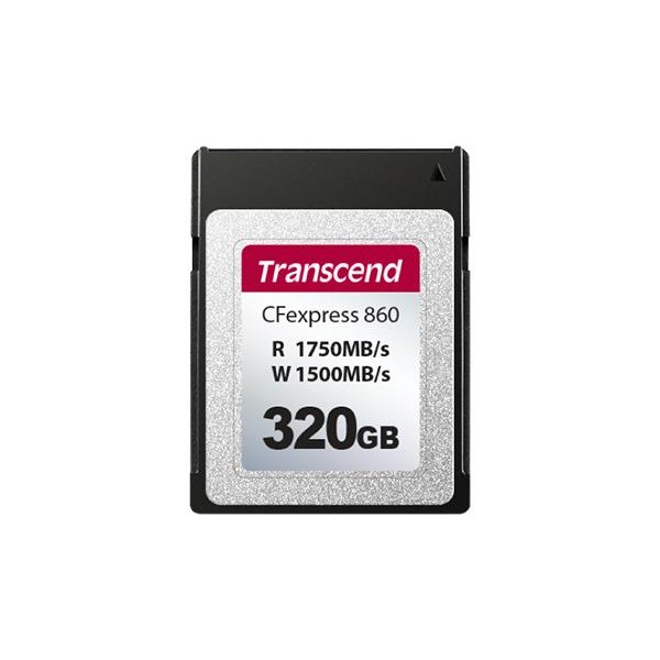 MEMORY COMPACT FLASH 320GB/CFE TS320GCFE860 TRANSCEND