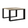 MODERN MINI table 67x67x40 cm Sonoma oak/Black