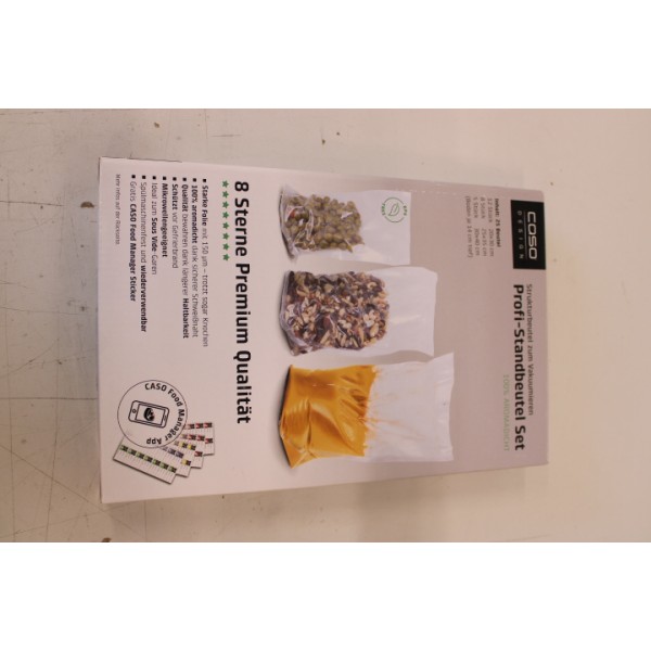 SALE OUT. Caso Stand-up Vacuum bags, ...