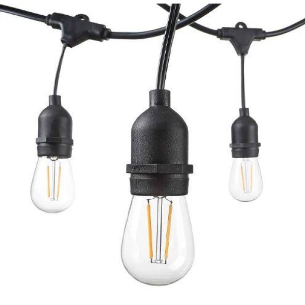 LAMP LED GARLAND GARDEN STRING/E27 10M ...