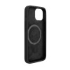 Fixed | MagFlow with MagSafe support | Back cover | Apple | iPhone 14 | Liquid silicon | Black