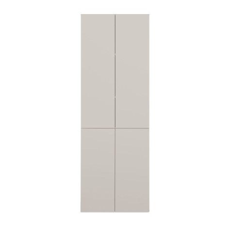 BATHROOM CABINET NEL DD 1K BASKET CASMERE COLOUR LONG DOORS