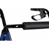 Lightweight aluminium four-wheel rehabilitation walker