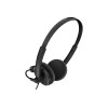 Energy Sistem Headset Office 2+ Black, USB and 3.5 mm plug, volume control, retractable boom mic. | Energy Sistem | Wired Earphones | Headset Office 2+ | Wired | On-Ear | Microphone | Black