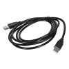 Lanberg CA-USBA-20CU-0018-BK USB cable 1.8m 2.0 USB A Black