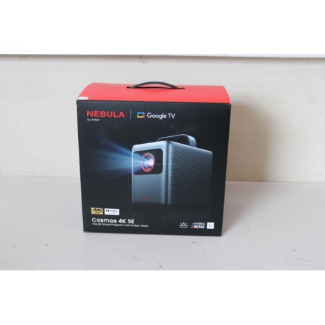 SALE OUT. Anker Nebula Projector Cosmos 4K SE | Anker Nebula Cosmos 4K SE Smart Portable Projector | 4K UHD (3840 x 2160) | 1800 ANSI lumens | Grey | UNPACKED, SCRATCHED TOP