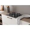 Indesit ING 61T/BK Black Built-in 59 cm Gas 4 zone(s)