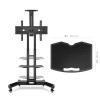 TV SET ACC SHELF MOBILE STAND/BLACK APT1551-B ONKRON