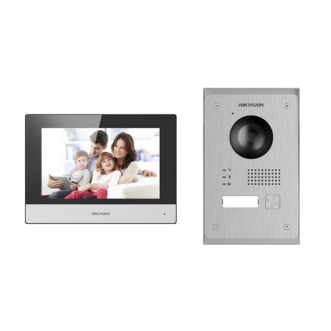 ZESTAW WIDEODOMOFONOWY HIKVISION DS-KIS703Y-P