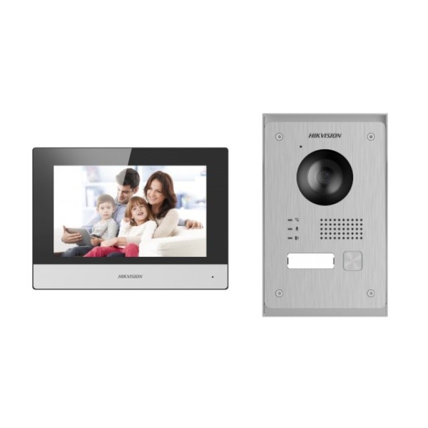 ZESTAW WIDEODOMOFONOWY HIKVISION DS-KIS703Y-P