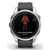Garmin fēnix 7S Pro 3.05 cm (1.2") MIP 42 mm Digital 240 x 240 pixels Touchscreen Silver Wi-Fi GPS (satellite)