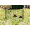 KERBL Run, large 8-piece modular playpen for dogs, cats, rabbits and rodents - 57x78 cm